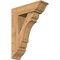 Ekena Millwork Olympic Traditional Smooth Bracket w/ Offset Brace, Western Red Cedar, 7 1/2"W x 24"D x 32"H BKT0806X24X32OLY01SWR - alternate 1